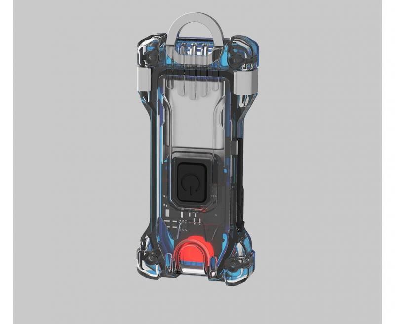 Armytek Zippy Extended Set WR (Blue Sapphire) 3 in 1, Multitaschenlampe, Schlüsselbundlampe, Stirnlampe, mit Clip