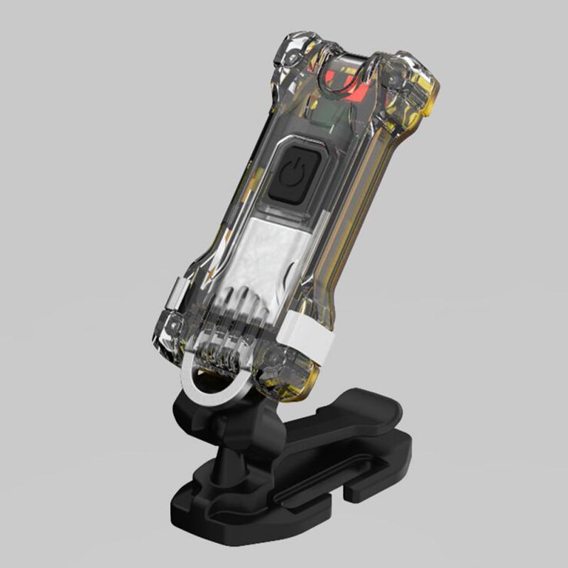 Armytek Zippy Extended Set WR (Yellow Amber) 3 in 1, Multitaschenlampe, Schlüsselbundlampe, Stirnlampe, mit Clip