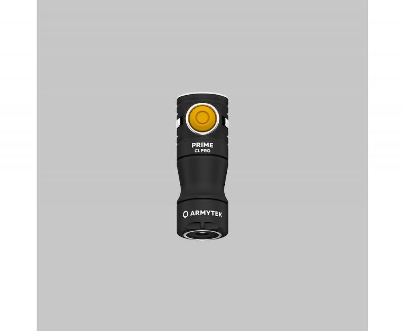 Armytek Prime C1 Pro Magnet USB Taschenlampe mit Magnethalterung akkubetrieben warmweisses Licht