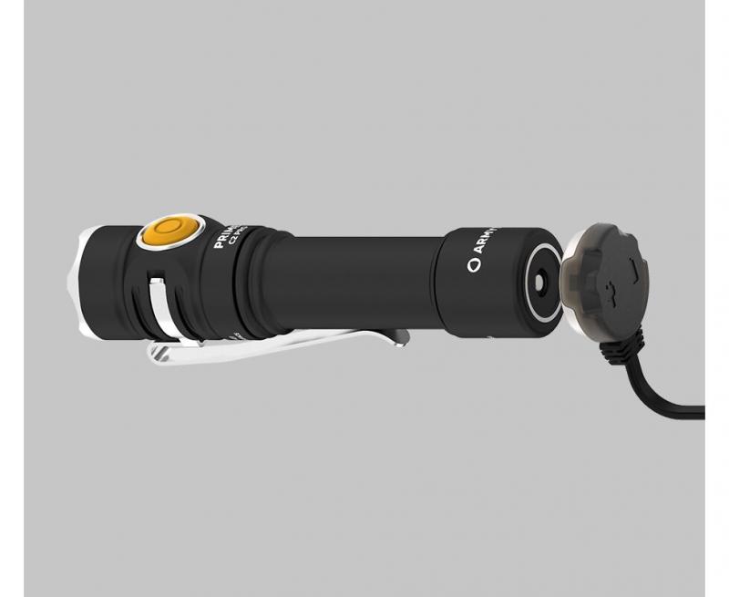 Armytek Prime C2 Pro Magnet USB Taschenlampe mit Magnethalterung akkubetrieben weißes Licht