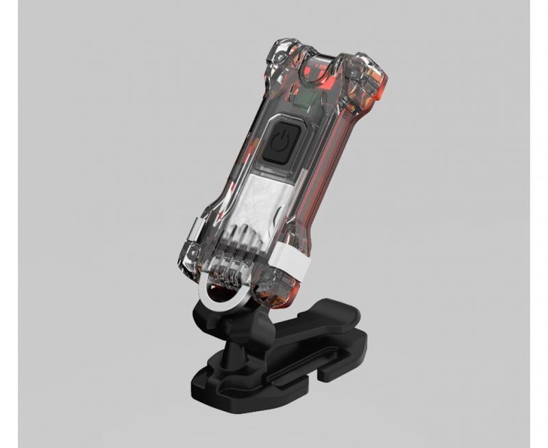 Armytek Zippy Extended Set WR (Red Ruby), Multitaschenlampe, Schlüsselbundlampe, Stirnlampe, mit Clip