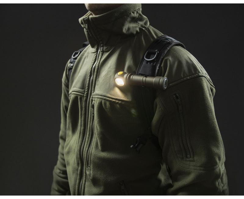 Armytek Wizard C2 Pro Max Magnet USB Olive Taschen- und Stirnlampe mit Magnethalterung / Stirnhalterung akkubetrieben weißes Licht