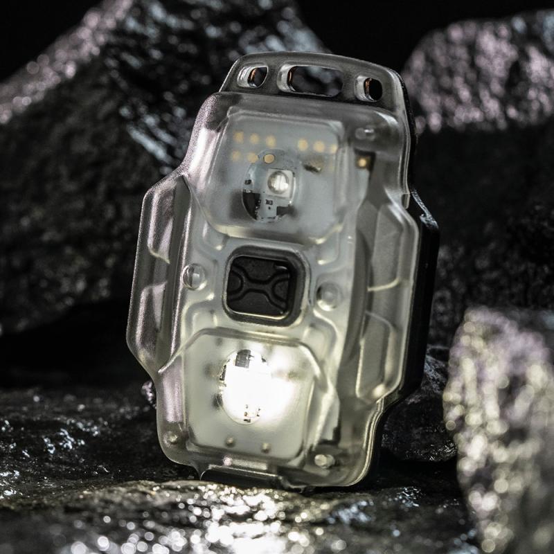 Armytek Crystal Grey WUV Multifunktionslampe Taschen- und Stirnlampe Micro USB-Anschluss