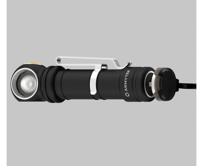 Armytek Wizard C2 Pro Max Stirnlampe und Taschenlampe akkubetrieben neutralweißes licht