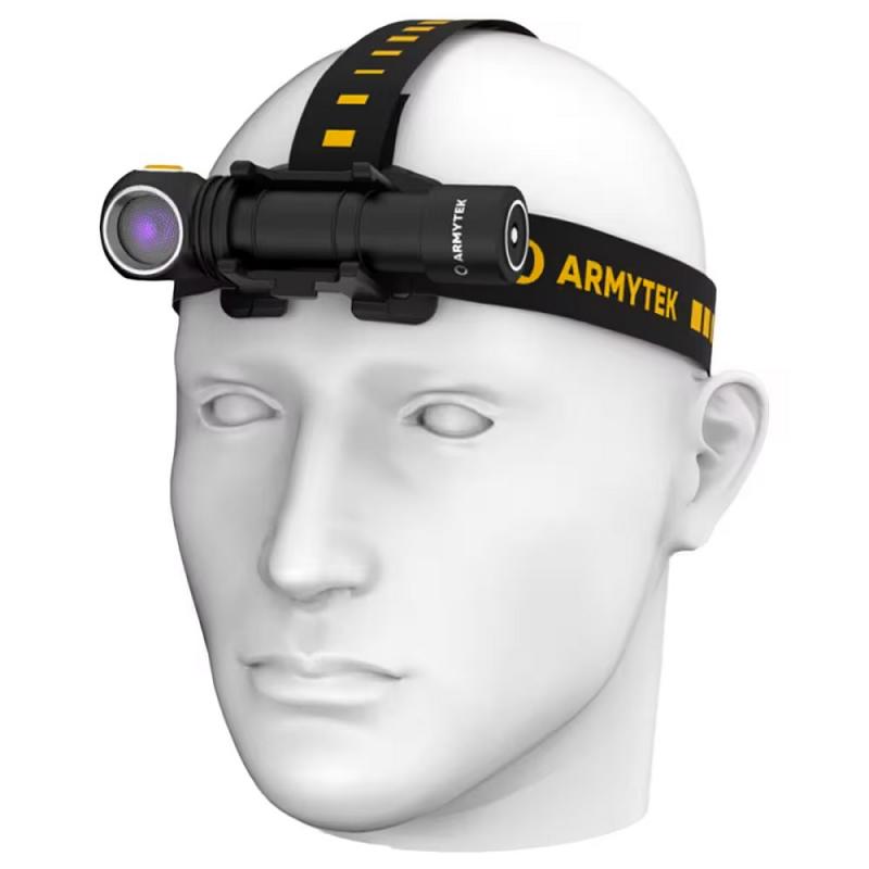 Armytek Wizard C2 WUV Magnet USB White PCB Stirnlampe und Taschenlampe akkubetrieben