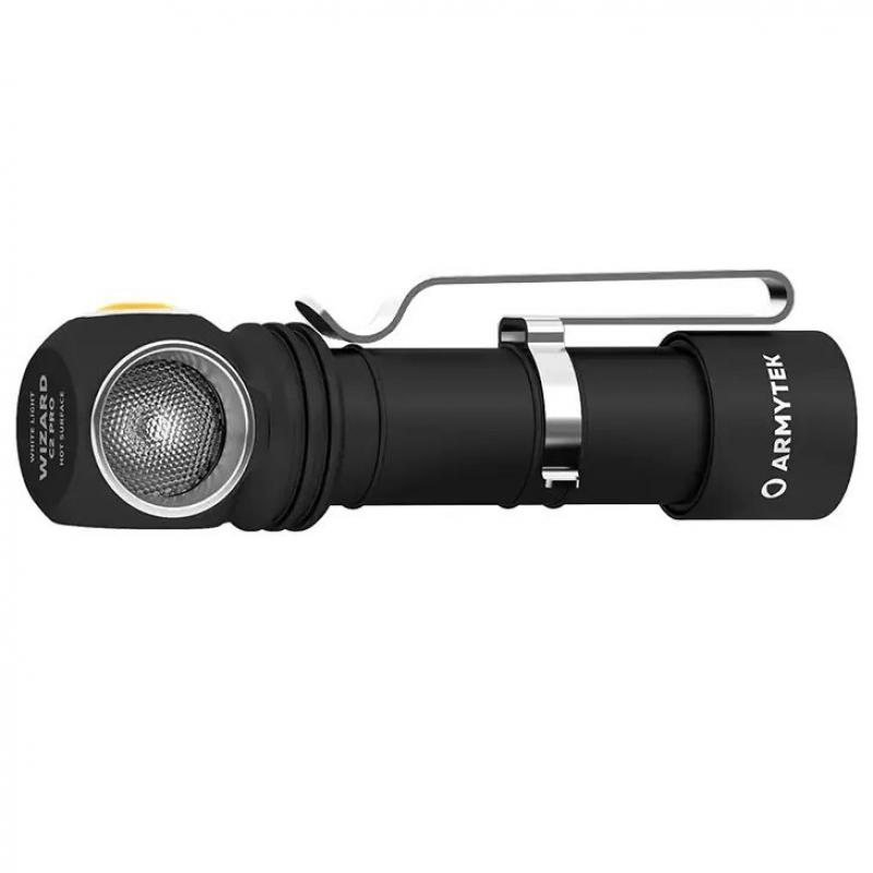 Armytek Wizard C2 Pro Magnet USB White 3 in1 Srirnlampe und Taschenlampe akkubetrieben