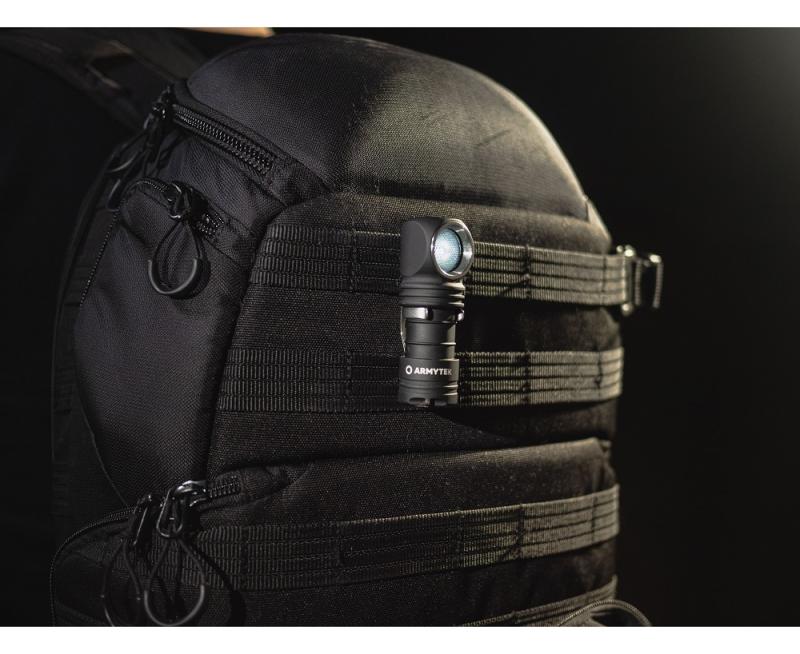 Armytek Wizard C1 Pro Magnet USB Taschenlampe und Stirnlampe 4 in1 mit Magnethalterung akkubetrieben warmes Licht