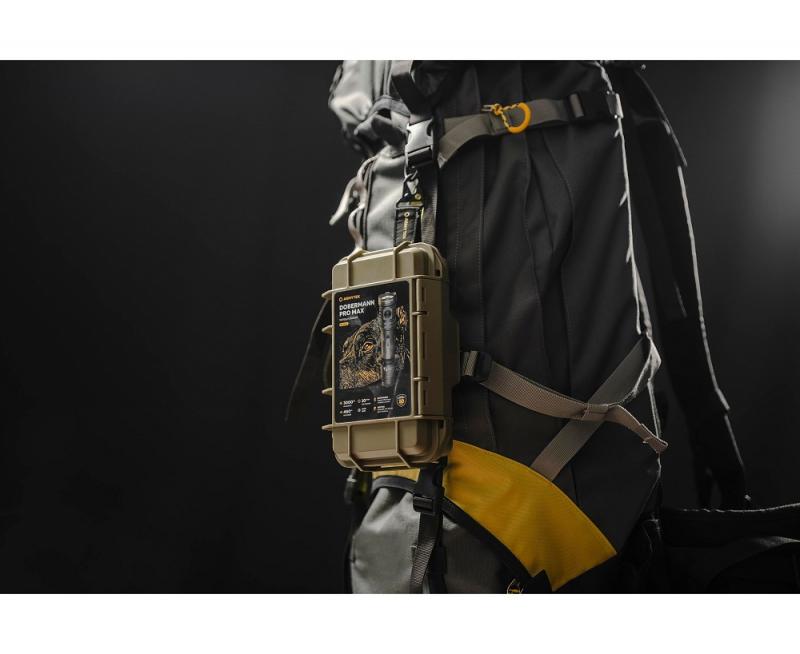 Armytek Dobermann Pro Max Magnet USB White Taschenlampe akkubetrieben, neutralweißes Licht