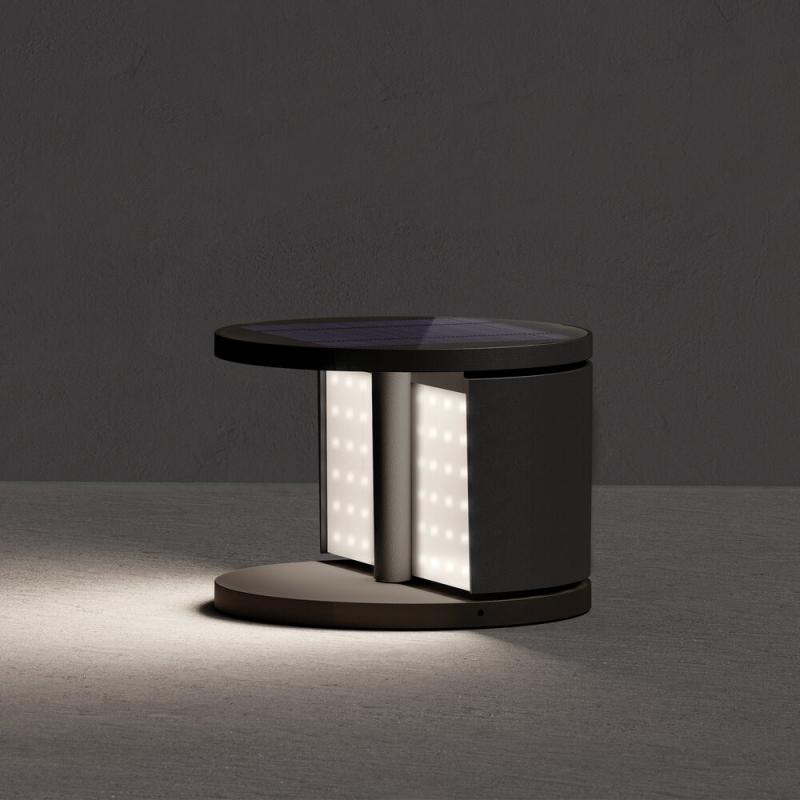 Sigor Klewe Swing Akku-Solarleuchte 144mm 3W 160lm IP65 3000K 4400mAh Ra80 graphitgrau