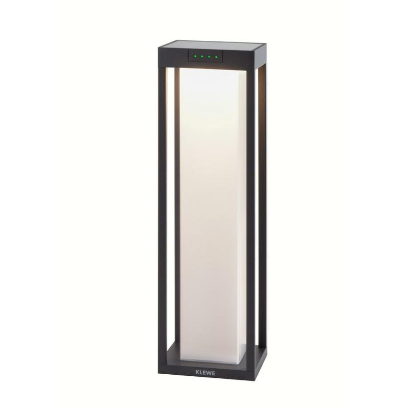 Sigor Klewe Radia Maxi Moon Akku-Solarleuchte 500mm 2,2W 152lm IP65 3000K 2200mAh Ra80 anthrazit