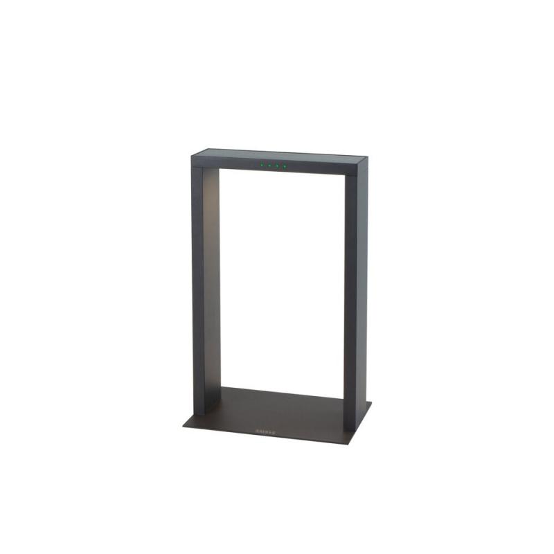 Sigor Klewe Axis Mini Akku-Solarleuchte 400mm 2,5W 170lm IP65 3000K 3000mAh Ra80 graphitgrau