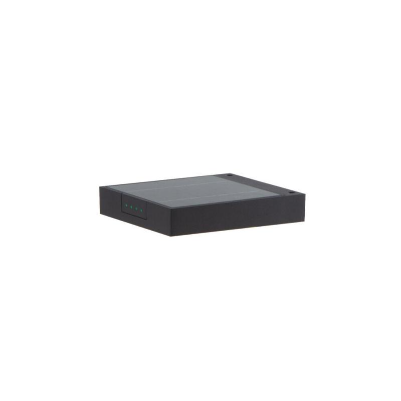 Sigor Klewe Ala Wall Akku-Solarleuchte 30mm 2,2W 202lm IP65 3000K 2200mAh Ra80 graphitgrau