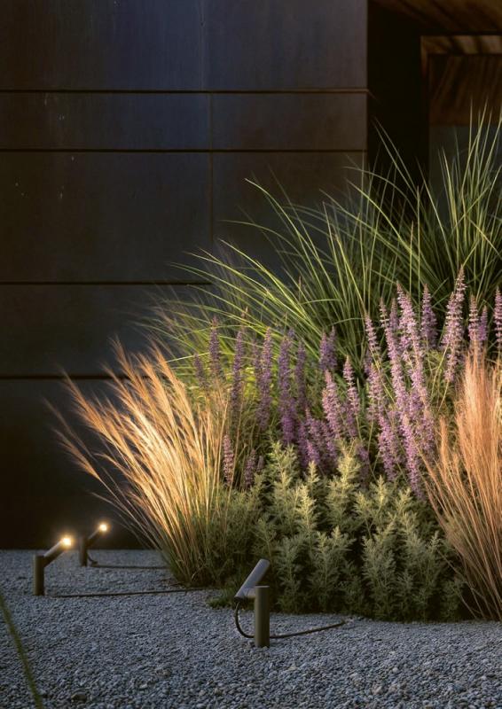 Sigor Klewe Axent Elektronleuchte 56mm 2,2W 218lm IP65 3000K Ra80 graphitgrau 2m Kabel