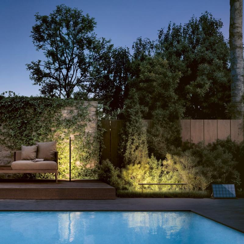 Sigor Klewe Stem Maxi Elektronleuchte 650mm 2,2W 186lm IP65 3000K Ra80 anthrazit 2m Kabel