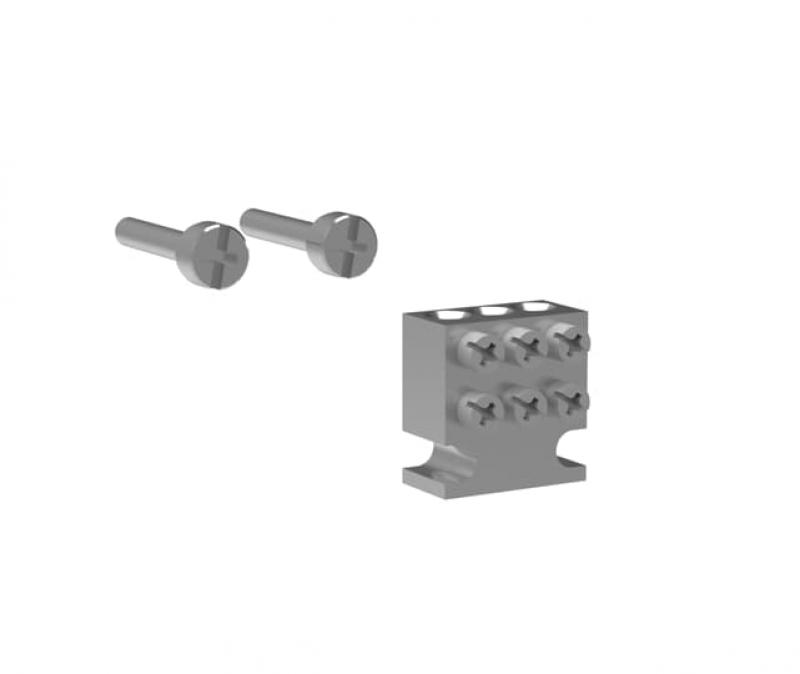 ABB TC-XLP00/3 Dreifachklemme Kabelquerschnitt 1,0-10 mm² VPE 3