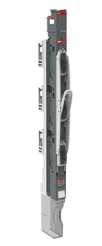 ABB ZHBM00-3P-V-EFM Sicherungslasttrennschalter 3-polig schaltbar High Version 3xV-Klemme NH-Si. Gr. 00 Phasenabstand 185 mm Si-Überw für Al/Cu Anschluss geeignet