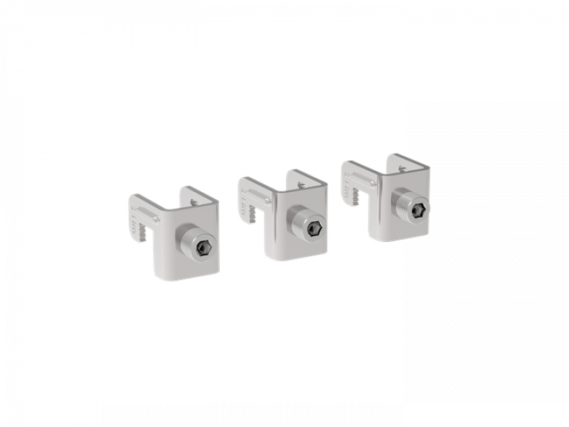 ABB ZLBM00-100 Hooked clamp kit 3pcs. Hakenklemmen Kit für ZLBM00-100 VPE 3