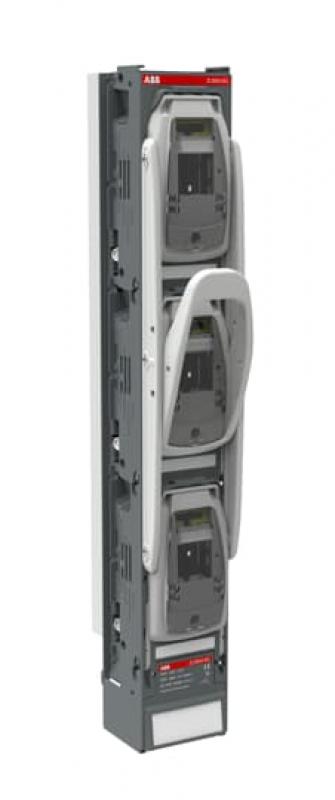 ABB ZLBM3-3P-BC-Right Sich.Lasttrennschal. 3pol. S.schienenv. rechts NH3 Phas.abst. 185mm für Al/Cu