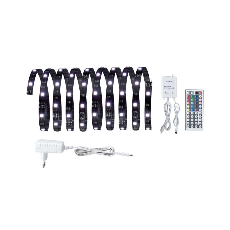 Paulmann 70430 Function YourLED ECO Basisset 3m RGB 14.5W 230/12V Schwarz