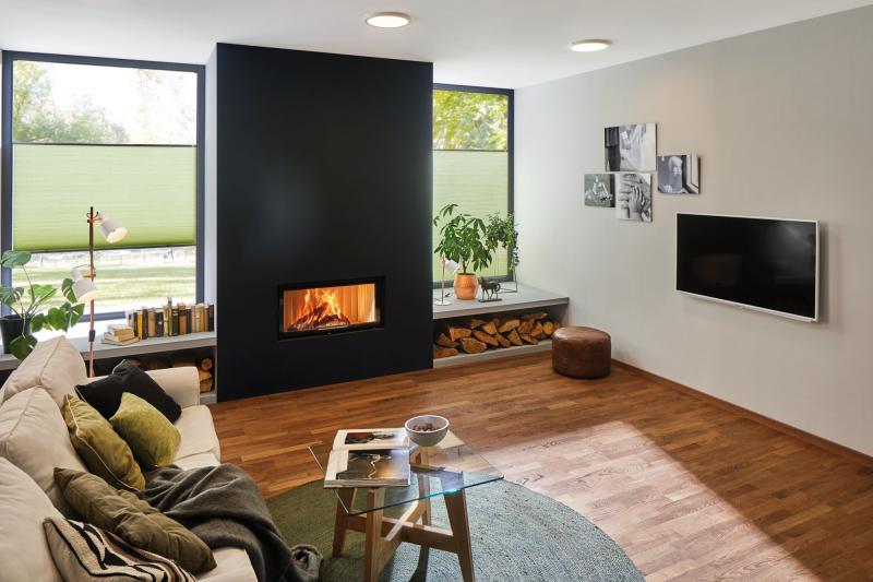 Abia LED-Deckenpanel 30x30cm quadratisch & flach Weiß mit warmweißem Wohnlicht Paulmann 70900