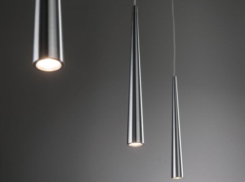 Paulmann 70930 Gutta Pendelleuchte LED 3x7W Alu