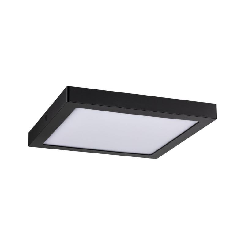 Paulmann 70985 WallCeiling Abia LED-Panel 300x300mm 22W Schwarz matt Kunststoff