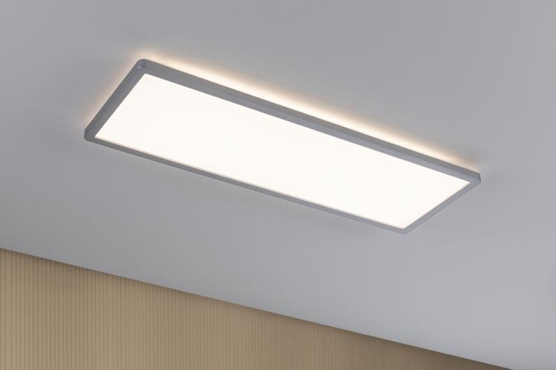 Paulmann 70996 Ultraflache rechteckige Deckenleuchte Atria Shine mit Backlight Technik dimmbar