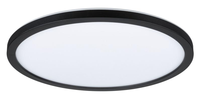 Paulmann 71012 LED Panel Atria Shine Backlight rund modern 293mm neutralweiß Schwarz