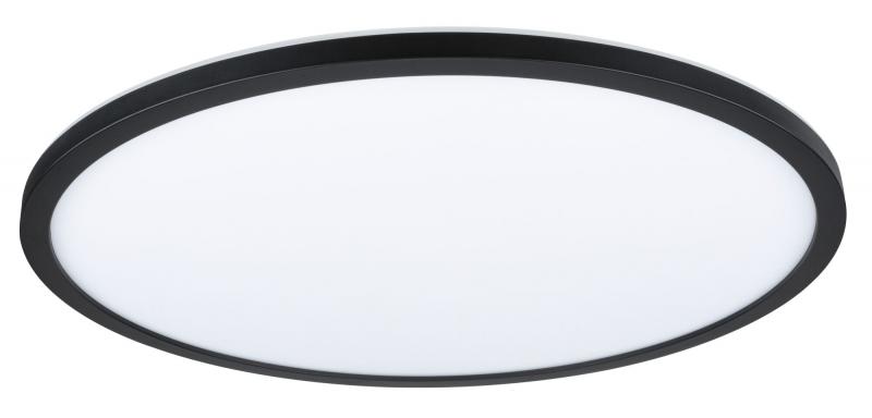Paulmann 71013 LED Panel 3-Stufen-dimmbar Atria Shine Backlight modern rund 420mm neutralweiß Schwarz dimmbar