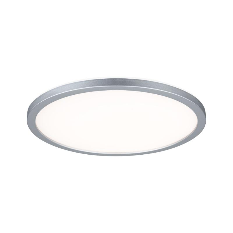 Paulmann 71018 LED Panel Atria Shine Backlight rund 293mm modern Regenbogen Chrom matt dimmbar