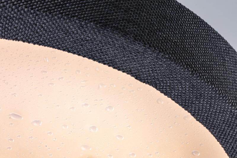 Paulmann 71053 LED Panel Cosara IP44 rund 300mm 15W 1300lm 3000K Dunkelgrau