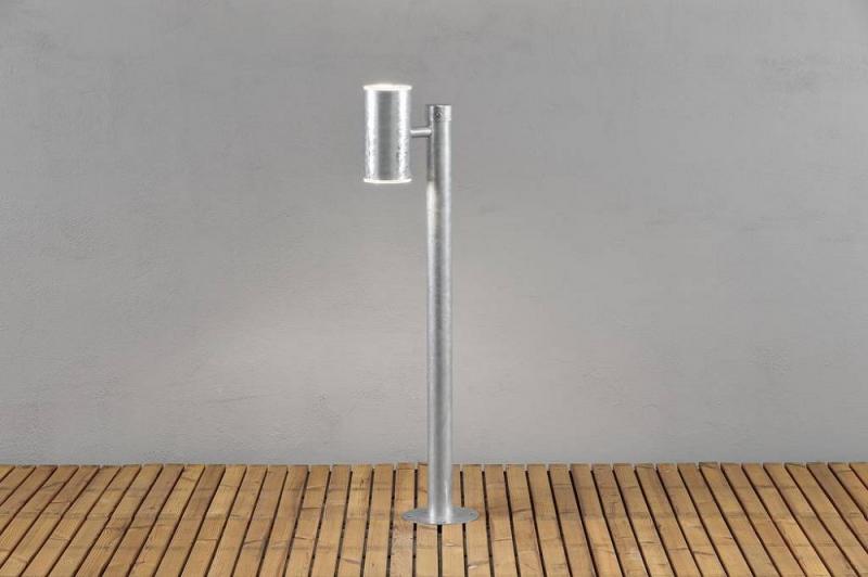 Feuerverzinkte Ull Wegeleuchte Konstsmide 591-320 galvanisierter Stahl up & down Handmade in EU