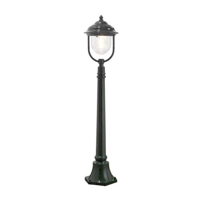 Konstsmide 7225-600 Parma Wegeleuchte grün lackiertes Aluminium, klares Acrylglas