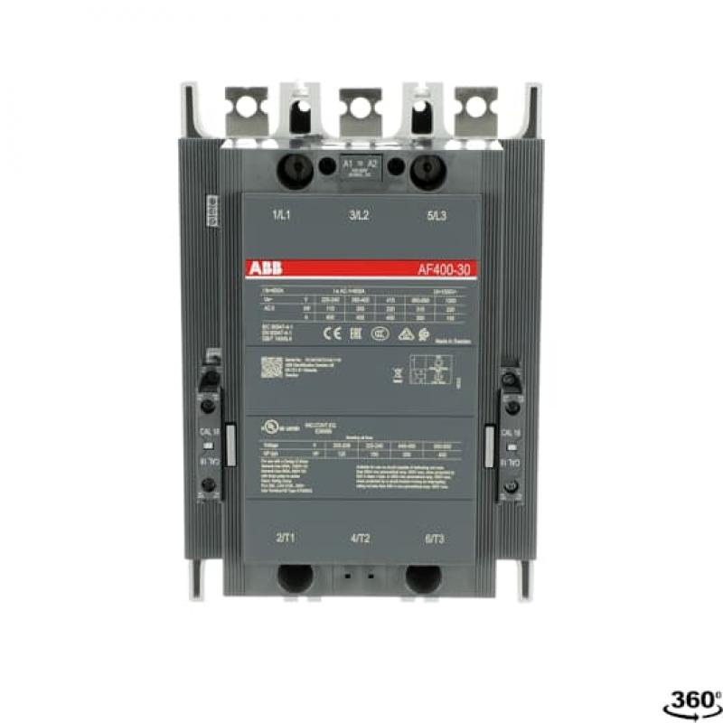 ABB AF400-30-22-70 Schütz, 200 kW, 100-250 V 50/60 Hz / DC
