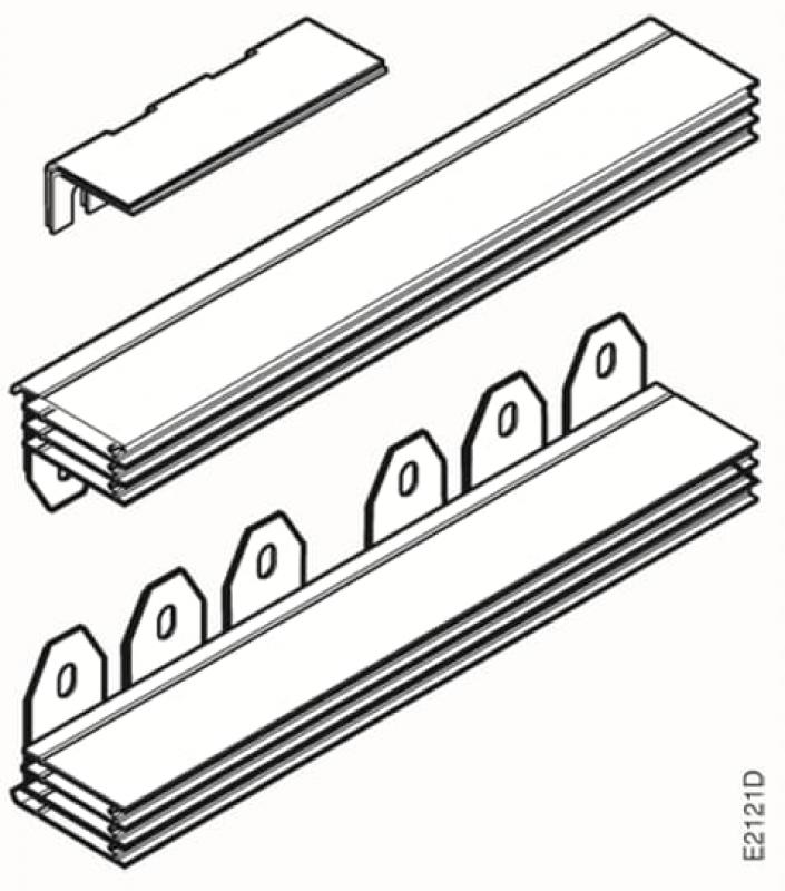 ABB BED580 Stern-Dreieck-Verbinder, für KM1:AF580 -KM3:AF580 -KM2:AF400/460