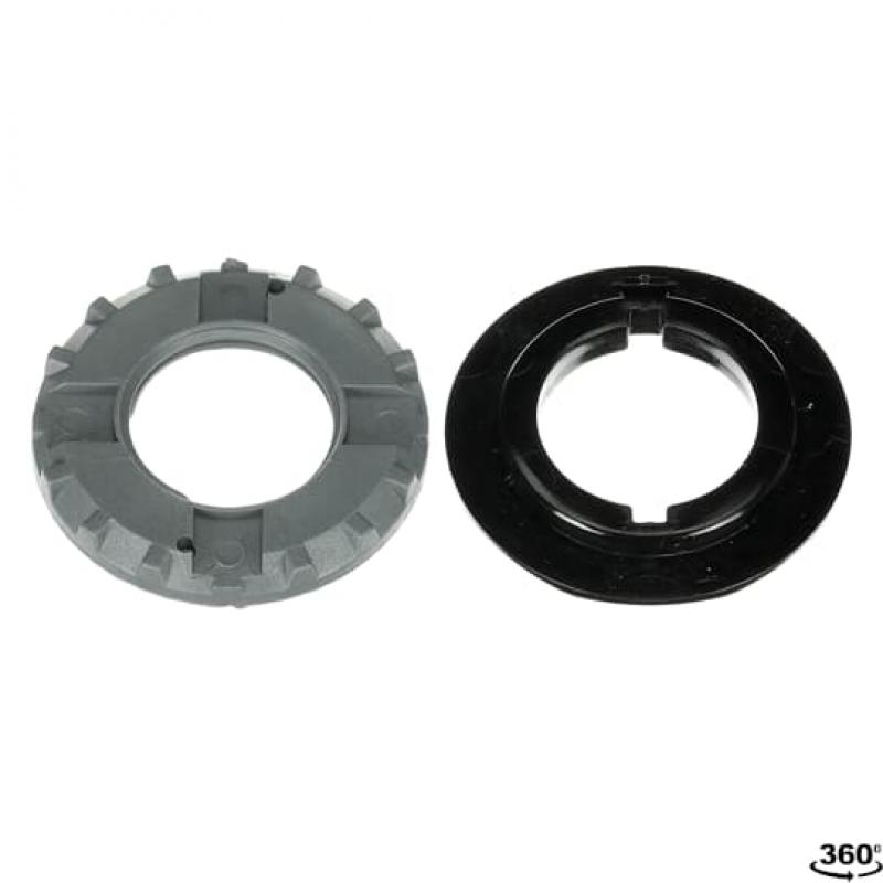 ABB KA1-8027 Adapter 30,5/22,5mm Kunststoff, schwarz für NOT-AUS-Taster CombiLine