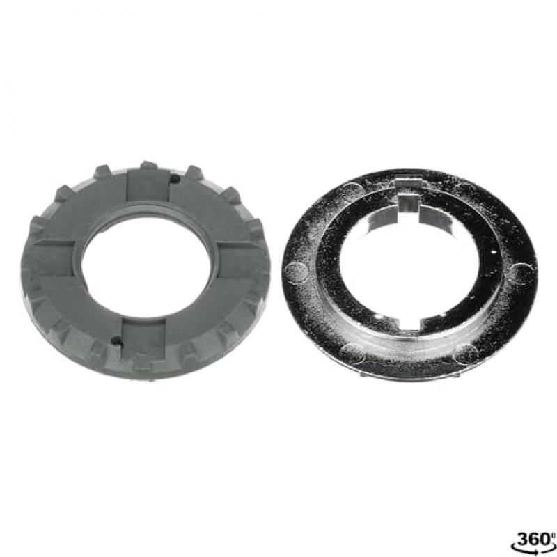 ABB KA1-8028 Adapter 30,5/22,5mm Metall, Chrom für NOT-AUS-Taster CombiLine