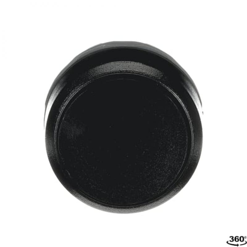 ABB MP1-10B Drucktaster, schwarz, flach-tastend, Frontring, Kunststoff schwarz nicht beleuchtbar