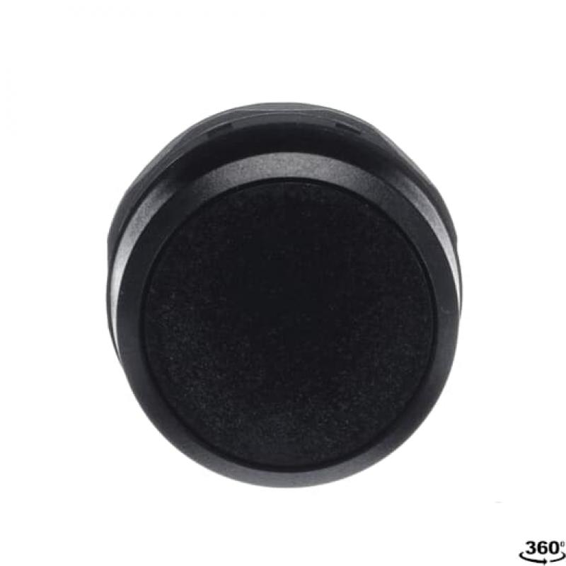 ABB MP2-10B Drucktaster rastend flach, schwarz, Frontring Kunststoff schwarz nicht beleuchtbar
