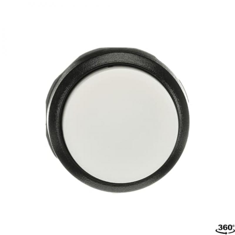 ABB MP3-11W Leuchtdrucktaster, weiss, hoch-tastend, Frontring, Kunststoff schwarz beleuchtbar