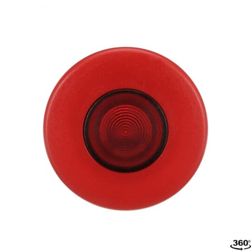 ABB MPMT4-11R NOT-AUS-Pilztaster 60mm rot, rot, D=60 mm, Drehentriegelung