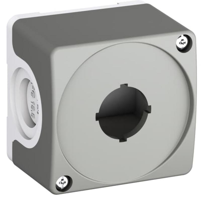 ABB CEP1-0 Leergehäuse grau für 1 Befehlsstelle, CombiLine-Compact