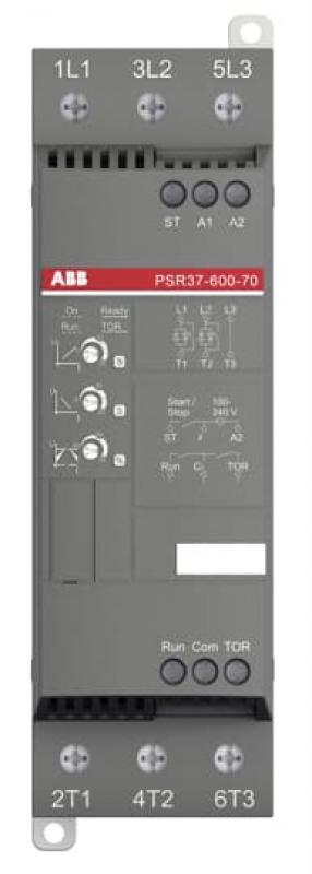 ABB PSR37-600-70 Softstarter Ue 208-600VAC, 37A
