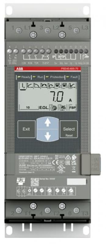 ABB PSE45-600-70 Softstarter Ue 208-600VAC, 45A