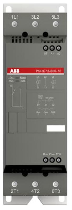 ABB PSRC72-600-70 Softstarter Ue 208-600VAC, feste Parameter, 72A