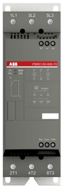 ABB PSRC105-600-70 Softstarter Ue 208-600VAC, feste Parameter, 105A