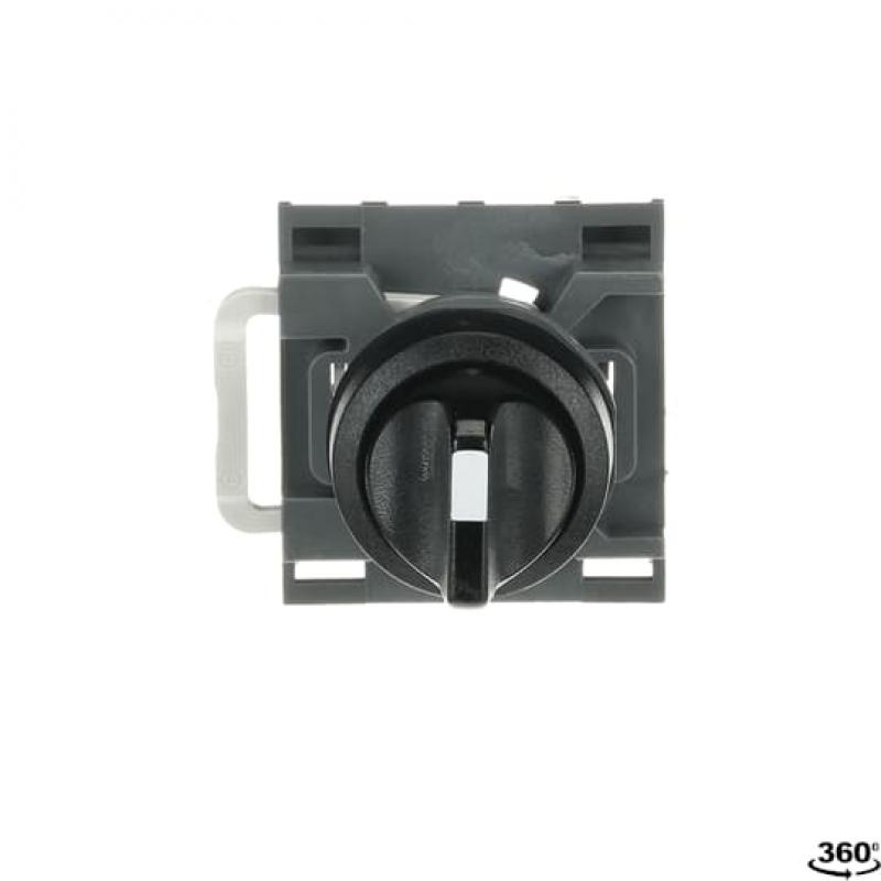 ABB M4SS1-10B Wahlschalter, schwarz, kurz, 4 Stellungen, mit Halter, Kunststoff