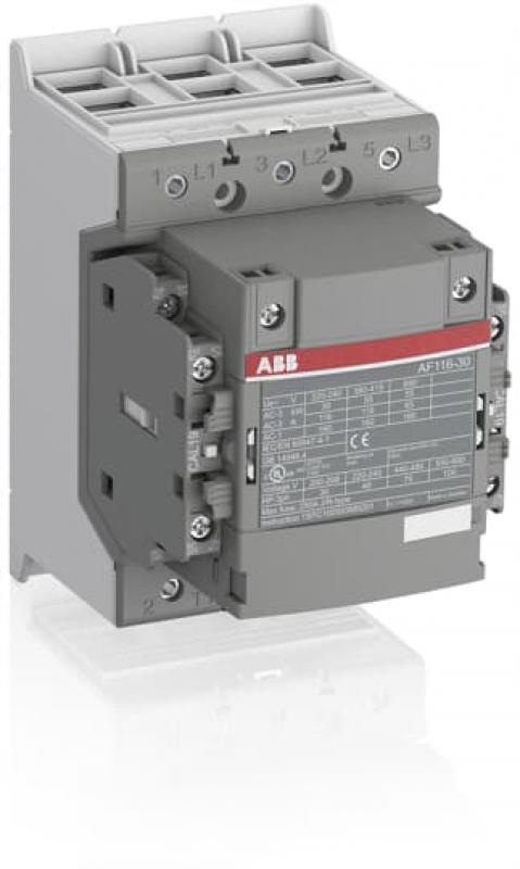 ABB AF116-30-22-12 Schütz, 55 kW, 48-130 V 50/60 Hz / DC, Kabelkäfigklemmen-Anschluss