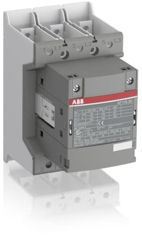 ABB AF116-30-00B-13 Schütz, 55 kW, 100-250 V 50/60 Hz / DC, Schienenanschlüsse