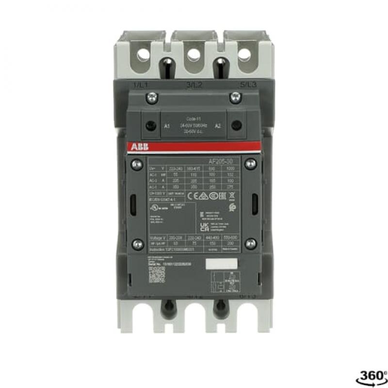 ABB AF205-30-00-11 Schütz, 110 kW, 24-60 V 50/60 Hz / 20-60 V DC
